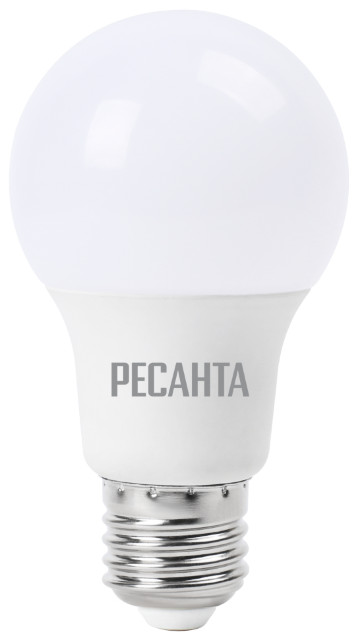 Лампа светодиодная РЕСАНТА LL-R-A60-9W-230-4K-E27 в Симферополе 